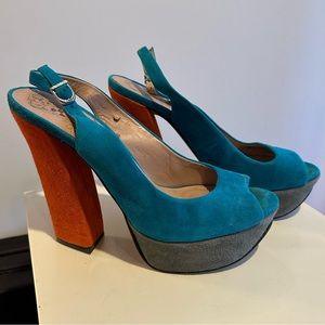 Vince Camuto Color-Block Heels